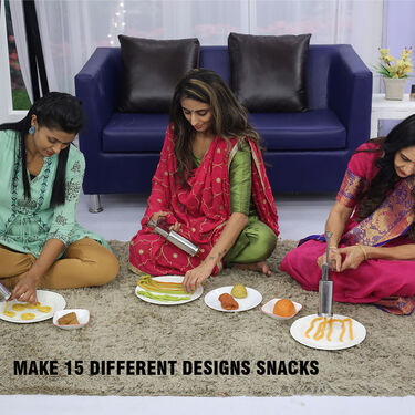 15 Pcs Snack Maker + 6 Pcs Sweet & Snack Maker (15SM2)
