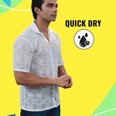 Designer Half Sleeves Shirts For Men BOGO (2PS2)