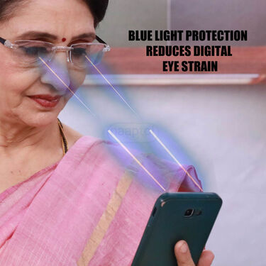 Rimless One Power Mobile Protection Reading Glasses Buy 1 Get 2 (3MPORG)