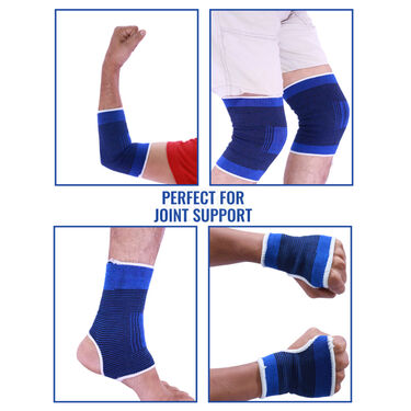 4 IN 1 Combo of Knee Wrist And Elbow Support (4CKWE)