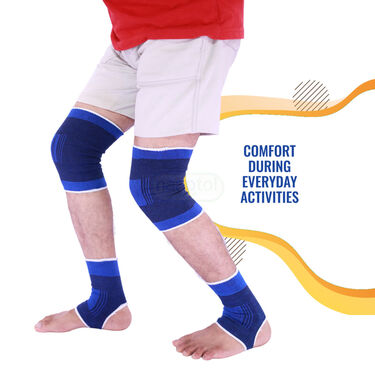 4 IN 1 Combo of Knee Wrist And Elbow Support (4CKWE)
