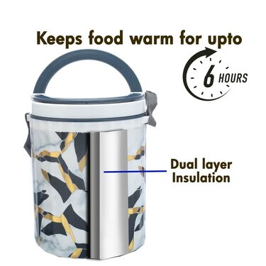 4-in-1 Keep Hot Insulated Big Lunch Box (4LB)