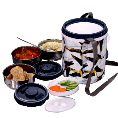 4-in-1 Keep Hot Insulated Big Lunch Box (4LB)