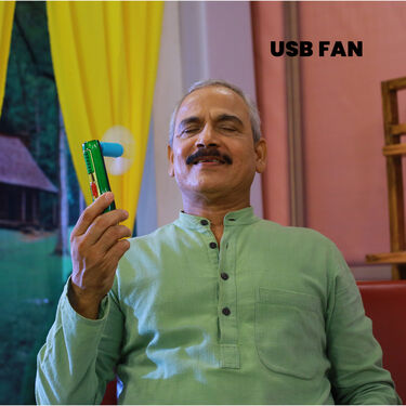 5 in 1 - Shaver & Powerbank & Torch & Fan & Lighter (SPB1)