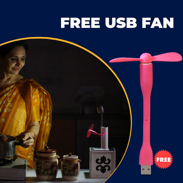 4 in 1 Emergency light Powerbank and fan Combo (SPB10)