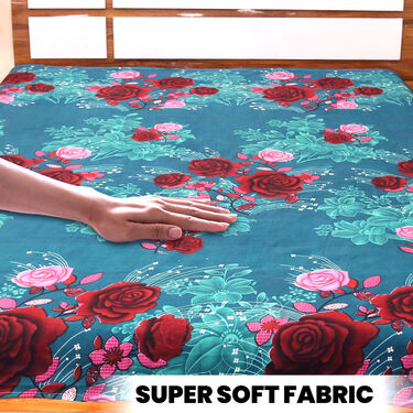 Pack Of 8 Floral Collection Double Bed Sheets + 16 Pillow Covers Free (8BS53)