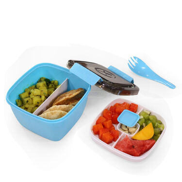 Airtight & Leak Proof Strong Lunch Box - Buy 1 Get 1 Free (2CLB)