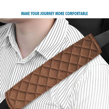 Car Seat Belt Comfort Cushion Strap Pack Of 2 (CSBSP2)