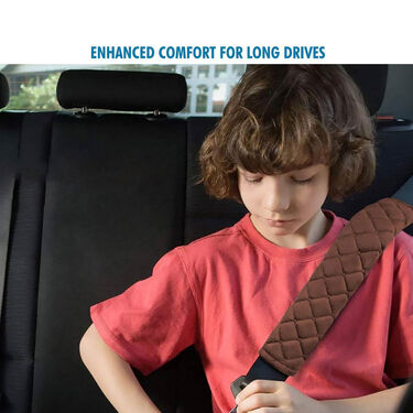 Car Seat Belt Comfort Cushion Strap Pack Of 2 (CSBSP2)