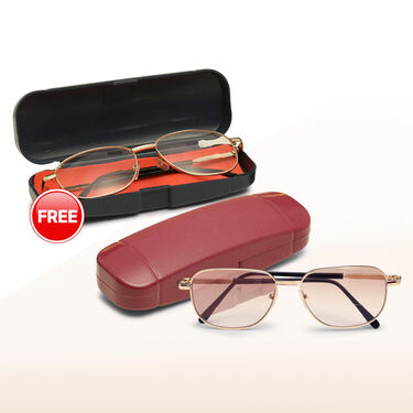 Clear Vision Daily Use Reading Glasses - Buy One Get One (DRG15)
