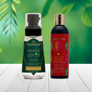 Ayurvedic Shampoo & Serum Oil For Dandruff Care For Women (DTKW)