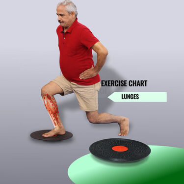 Stability Balance Board For Body And Muscle Strengthening (FAS38)