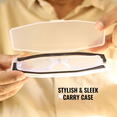 Rimless 360 Degree Folding One Power Reading Glasses B1 G1 Free (FORG27)