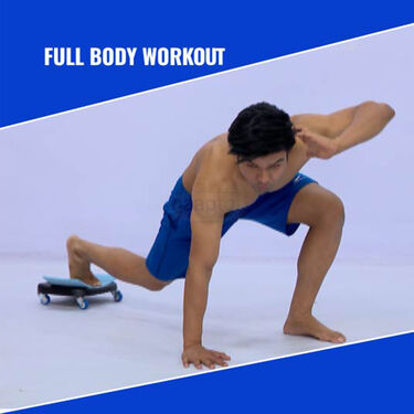 Four Wheel Mute Healthy Abdominal Disc (FWHA)