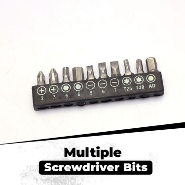 Flexible Drill Bit Extension Shaft With Screwdriver Bits (HT23)
