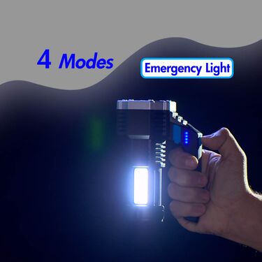 7 LED Powerful Rechargeable Torch with Emergency Light (L70)
