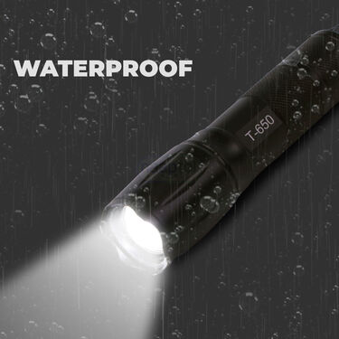 LED Waterproof Safety Torch (L72)