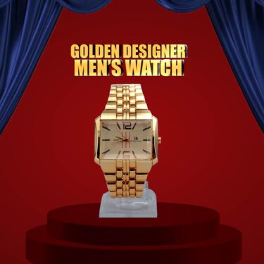 Golden Designer Mens Watch (MGW16)