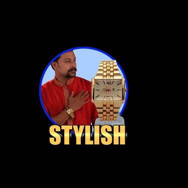 Golden Designer Mens Watch (MGW16)