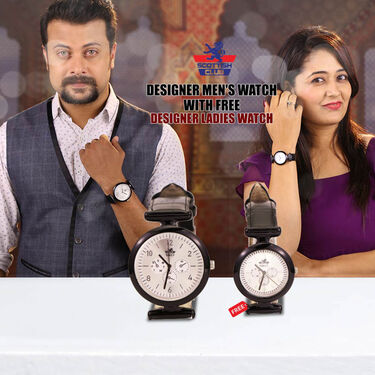 Mens Watch with Free Ladies Designer Watch (MLGW8)