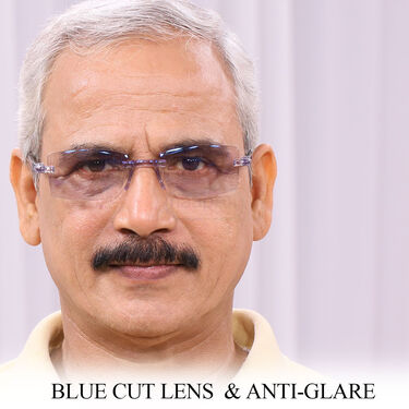 Rimless Daily Use Blue Cut Reading Glasses-Buy 1 Get 1Free (BBCRG1)