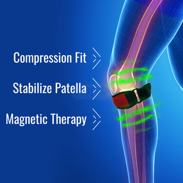 Patella Knee Support With Magnetic Therapy For Pain Relief B1G1 (PRS131)