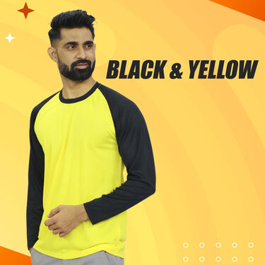 Pack of 4 Round Neck Designer Full Sleeves T-shirts (4RTF-3)
