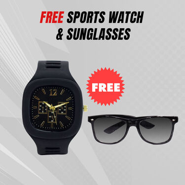 Pick Any 1 Running Sports Shoes + Free Sports Watch & Sunglasses (SW78)