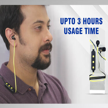 Smart Watch with Free Magnetic Bluetooth Earphones And Mobile Stand
