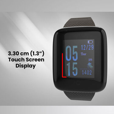 Smart Watch with Free Magnetic Bluetooth Earphones And Mobile Stand
