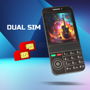 Super Big Screen Super Big Battery Dual Sim Mobile (K999)
