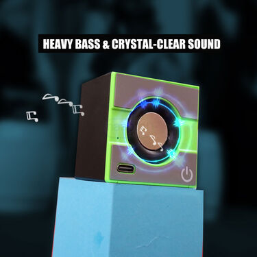 Wireless Bluetooth Speaker With Sound Powerful Bass - Buy 1 Get 1 (WBPB1)