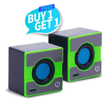 Wireless Bluetooth Speaker With Sound Powerful Bass - Buy 1 Get 1 (WBPB1)