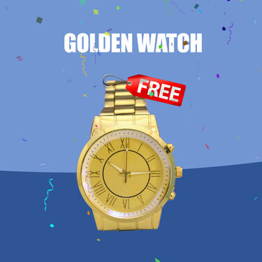 Wireless Bluetooth M19 With Free Golden Watch