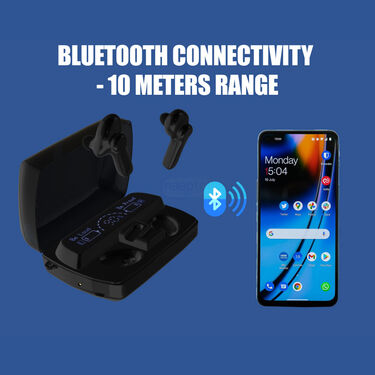 Wireless Bluetooth M19 With Free Golden Watch