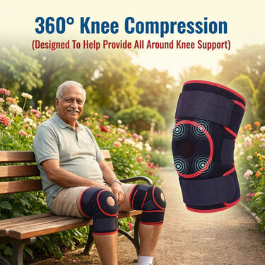 Perfect Fit Magnetic Knee Support Buy 1 Pair Get 1 Pair (KS05)