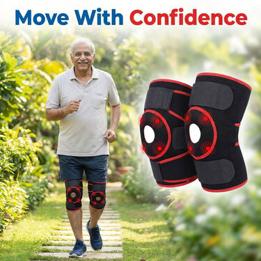 Perfect Fit Magnetic Knee Support Buy 1 Pair Get 1 Pair (KS05)