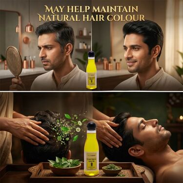 Anti-Greying Curry Patta Hair Oil (HC13)