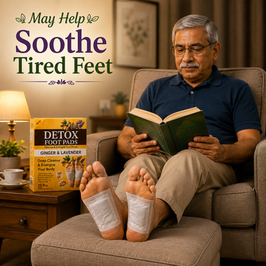 Detox Footpatch With Ginger Extract Pack Of 20 (DTXG20)