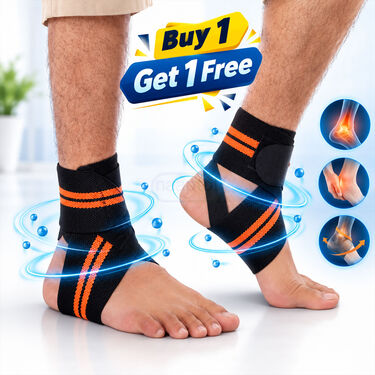 Compression Ankle Support B1G1 For Pain Relief (PR209)