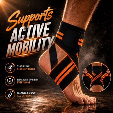 Compression Ankle Support B1G1 For Pain Relief (PR209)