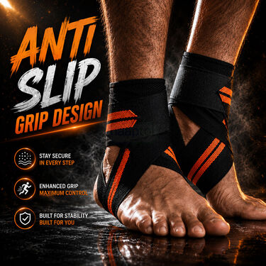 Compression Ankle Support B1G1 For Pain Relief (PR209)