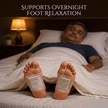 Detox Footpatch With Ginger Extract Pack of 30 (DTXG30)