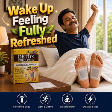 Detox Footpatch With Ginger Extract Pack of 40 (DTXG40)