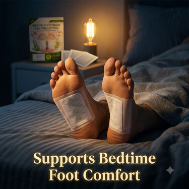 Detox Foot patch with Green tea Extract pack of 20 (DTXGT20)