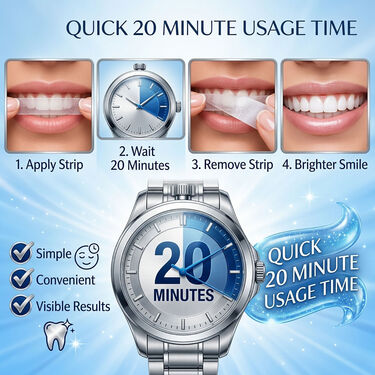 Teeth Whitening Strips - Pack of 5 (ORC9)