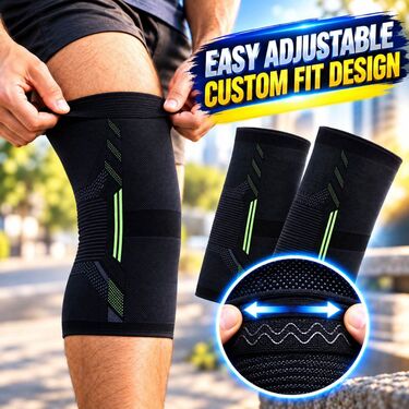 Compression Knee Support Buy 1 Get 1 Free (KS10)