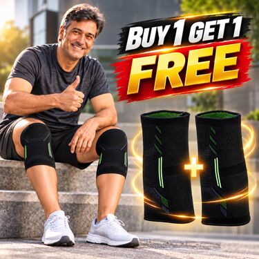 Compression Knee Support Buy 1 Get 1 Free (KS10)