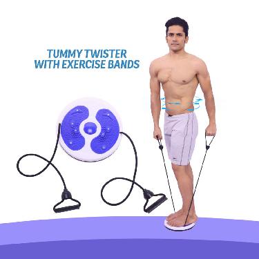 Ab Twister With Resistance Bands (WTC01)