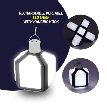Rechargeable Portable LED Lamp With Hanging Hook (L75)